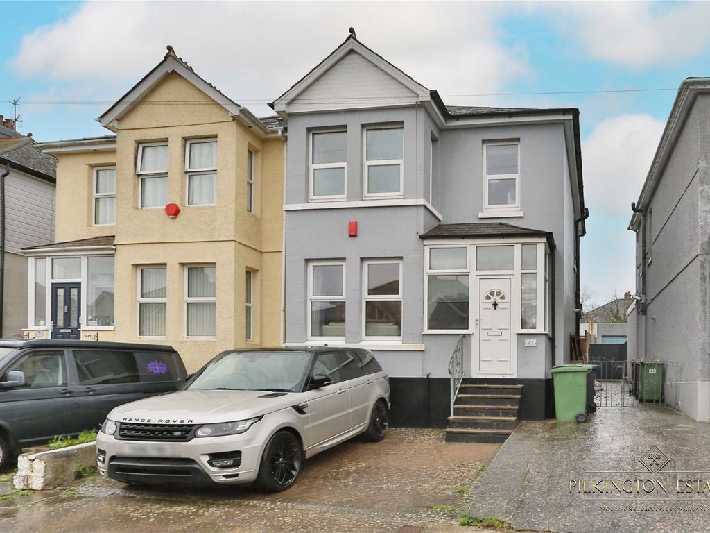 4 bed semidetached house for sale in South Down Road, Plymouth, Devon