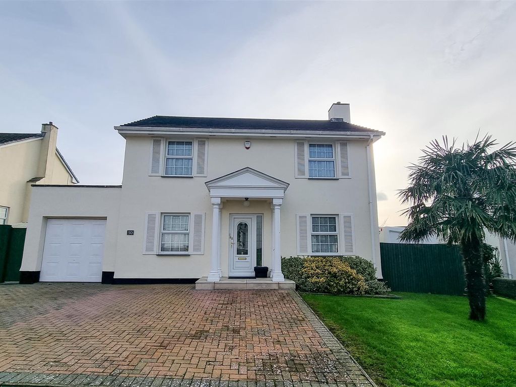 4 bed detached house for sale in Lower Cross Road, Bickington
