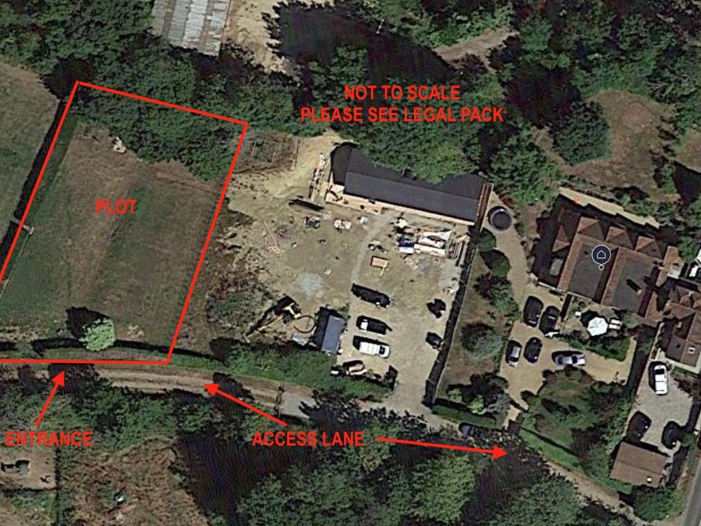 Land for sale in Land At Monty's Bothy, Brandfold Farm, North Road