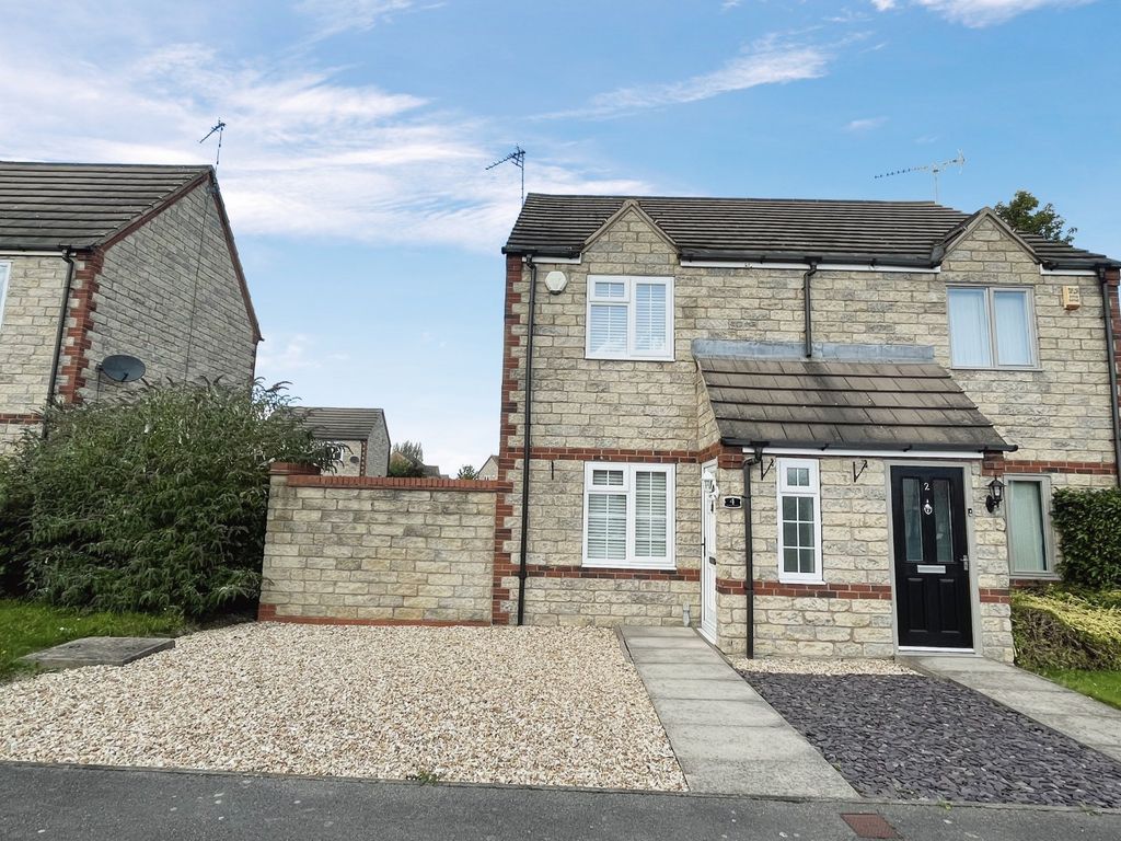 2 bed semidetached house for sale in Paddington Close, Dinnington