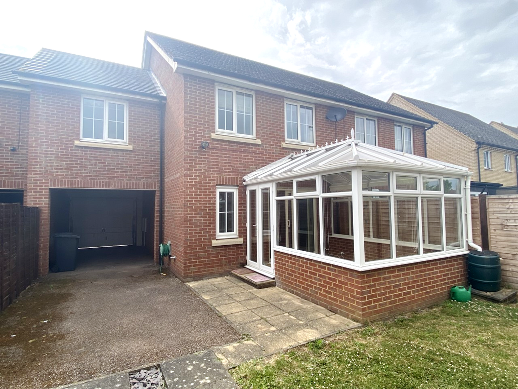 4 bed terraced house for sale in Chapman Way, Eynesbury, St Neots PE19