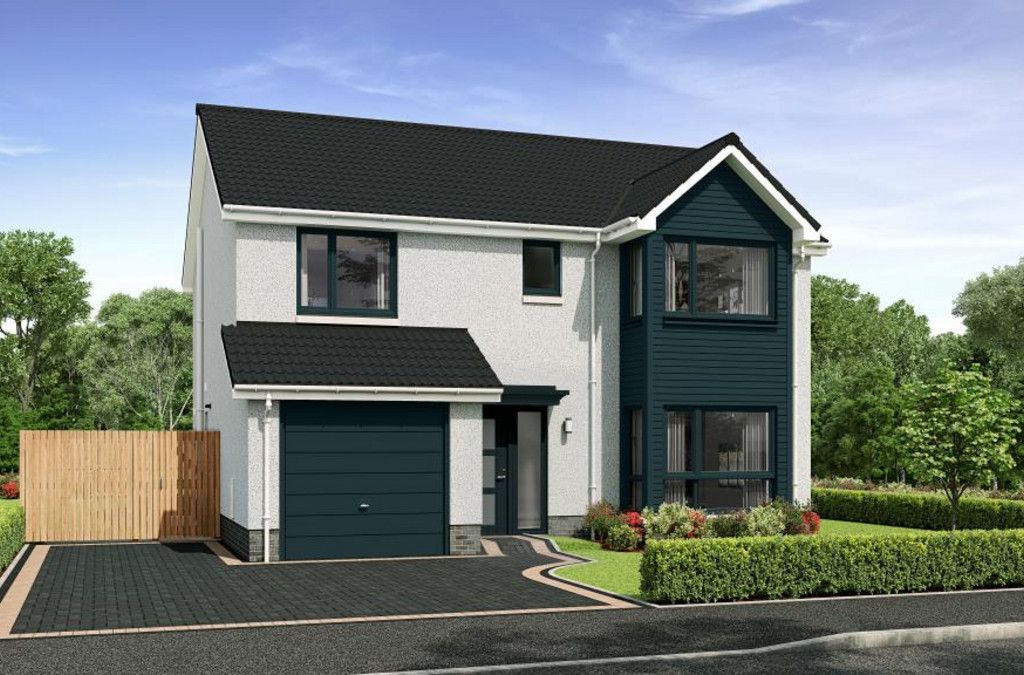 New home, 4 bed detached house for sale in Papermill Lane, Glenrothes