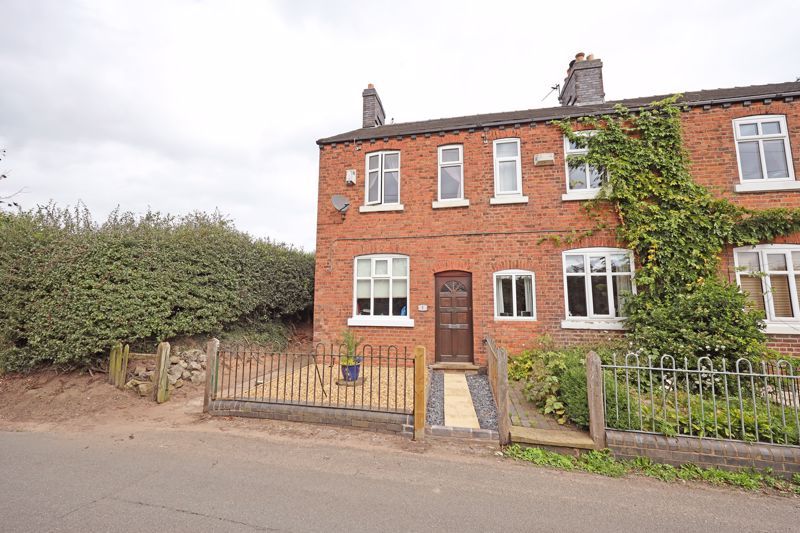 2 bed terraced house for sale in Den Lane, Wrinehill, Crewe CW3, £