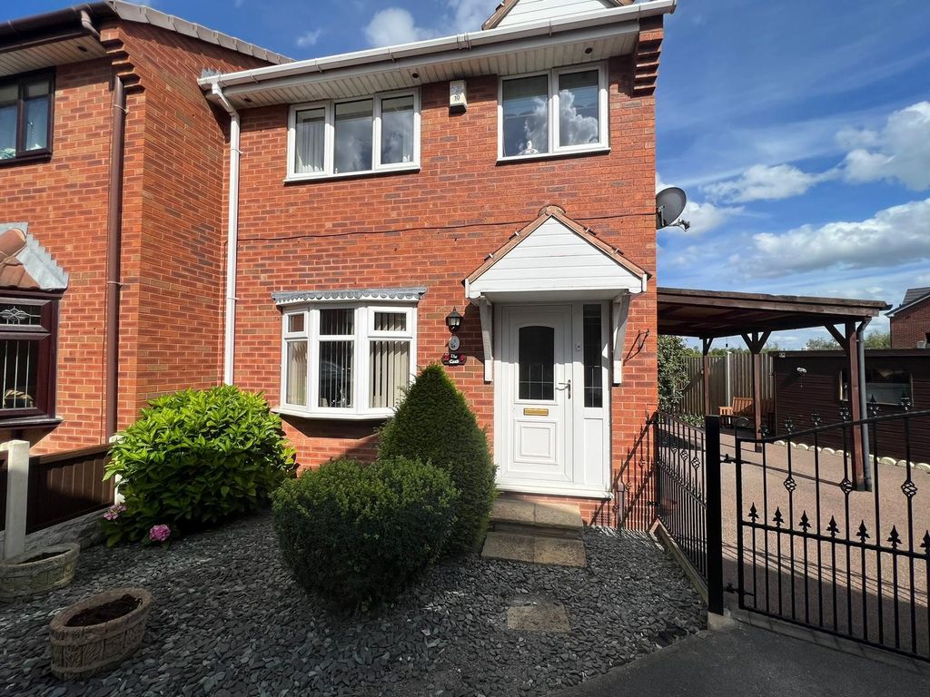 3 bed semidetached house for sale in Bridge Close, Whitwell, Worksop S80, £170,000 Zoopla