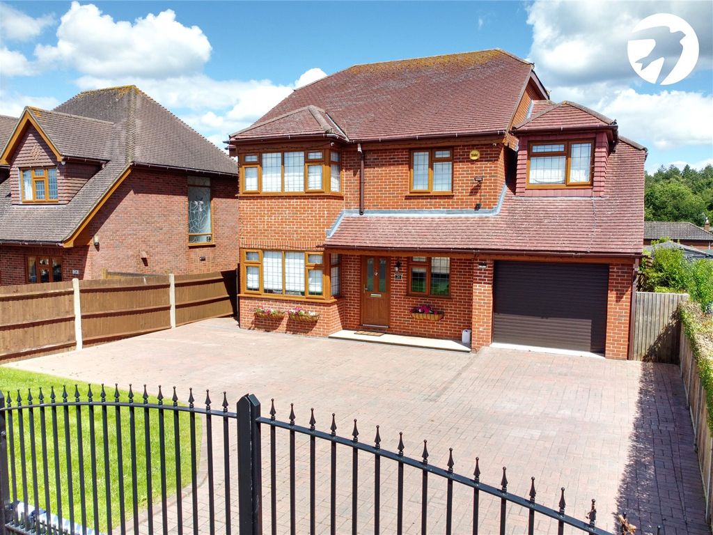 5 bed detached house for sale in Hever Avenue, West Kingsdown