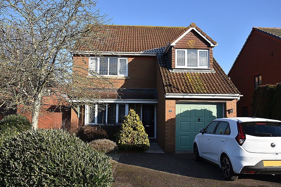 4 bed detached house for sale in Berrybrook Meadow, Exminster, Exeter