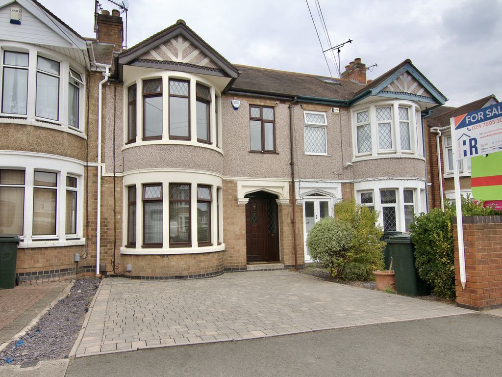 3 bed terraced house for sale in Morris Avenue, Coventry CV2, £250,000