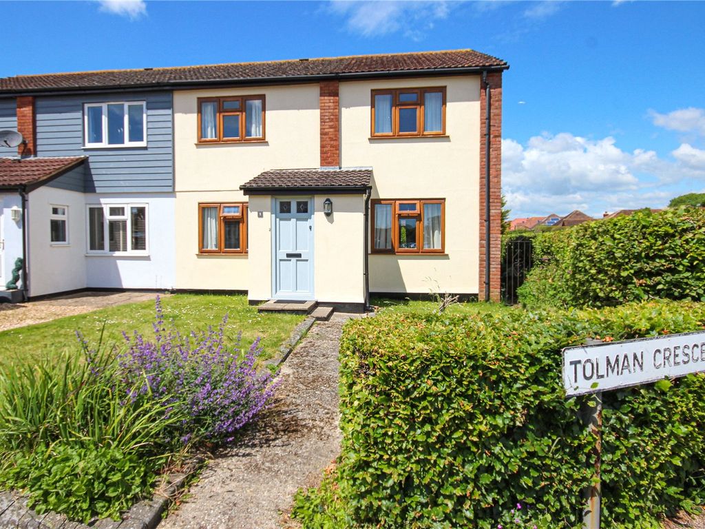 3 bed end terrace house for sale in Tolman Crescent, Seaton, Devon EX12