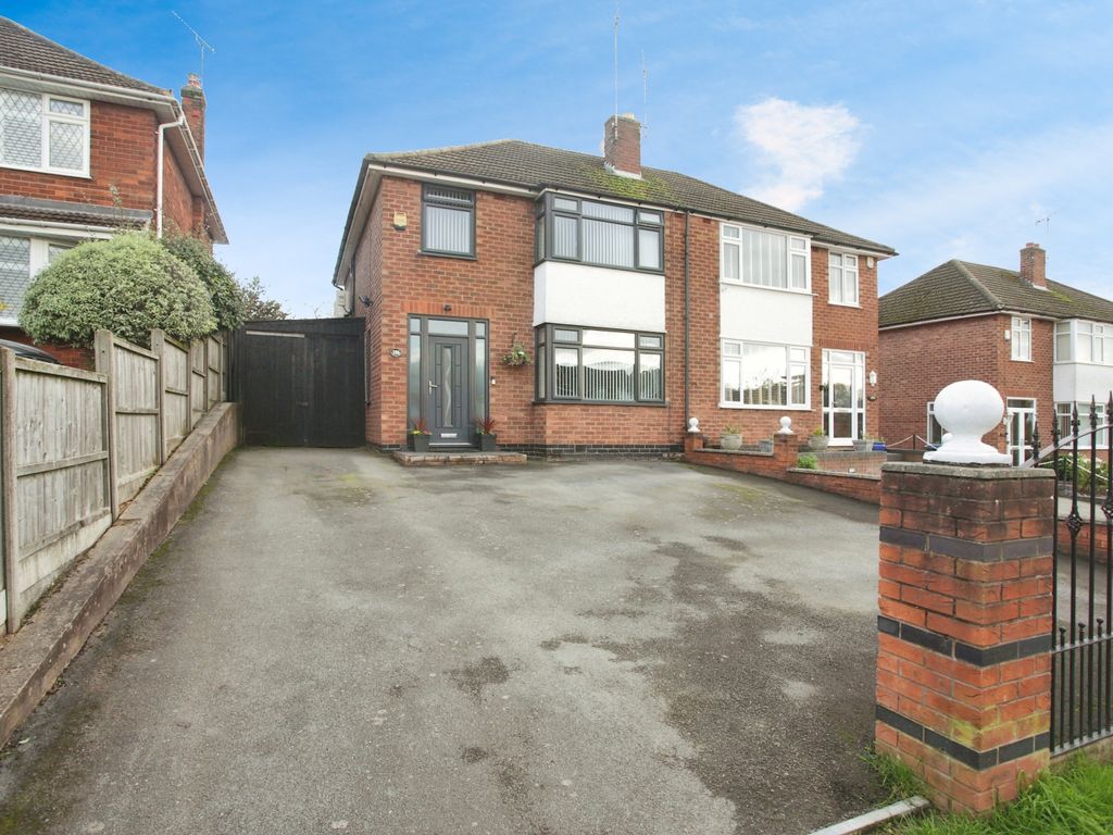 3 bed semidetached house for sale in Road South, Keresley