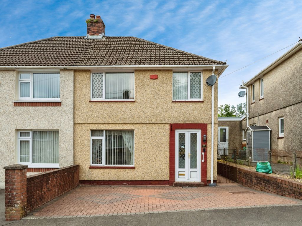 3 bed semidetached house for sale in March Hywel, Rhos, Pontardawe