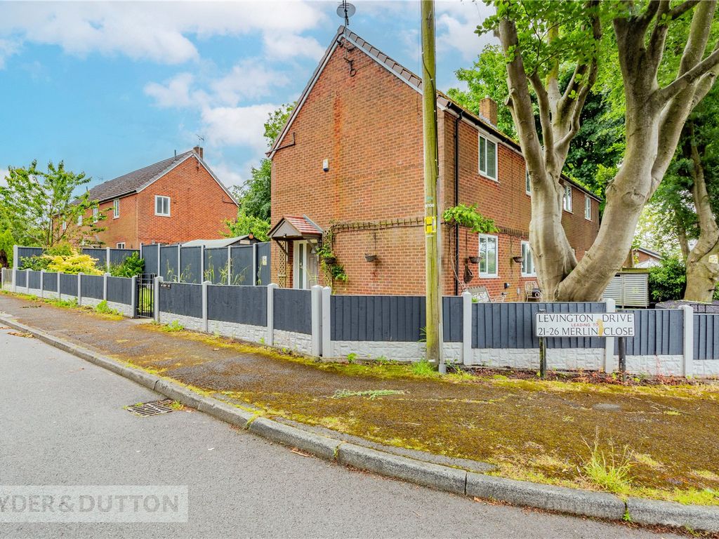 3 bed semidetached house for sale in Lees Street, Bardsley, Oldham OL8