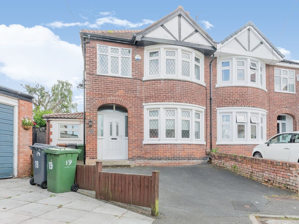 3 bed semidetached house for sale in Claremont Way, Bebington, Wirral