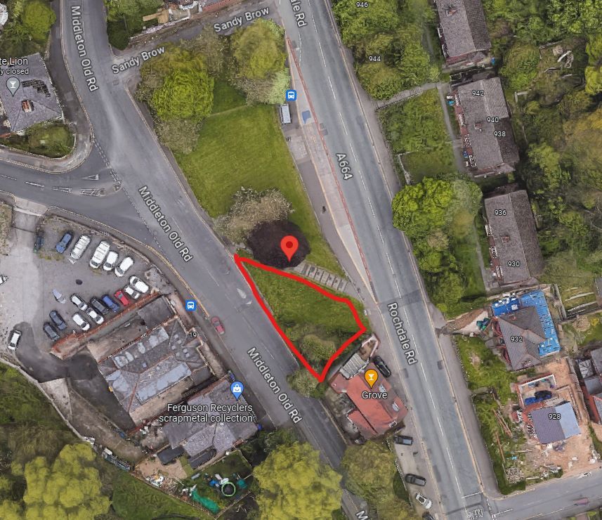 Land for sale in Rochdale Road, Blackley, Manchester M9, £45,000 Zoopla