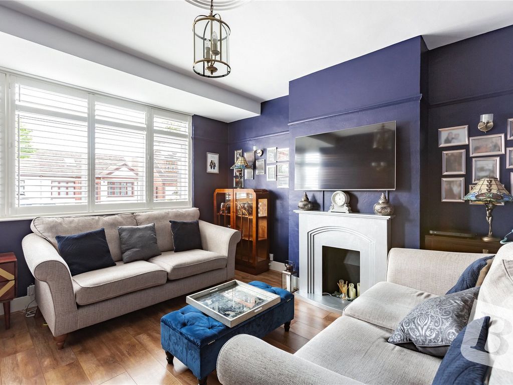 3 bed terraced house for sale in Shirley Gardens, Hornchurch RM12, £