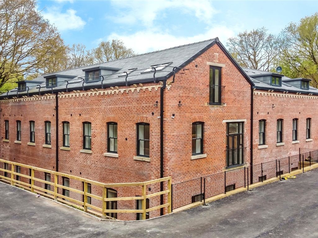 New home, 2 bed flat for sale in Thorn Works, Millpool Close, Woodley, Stockport SK6, £240,000
