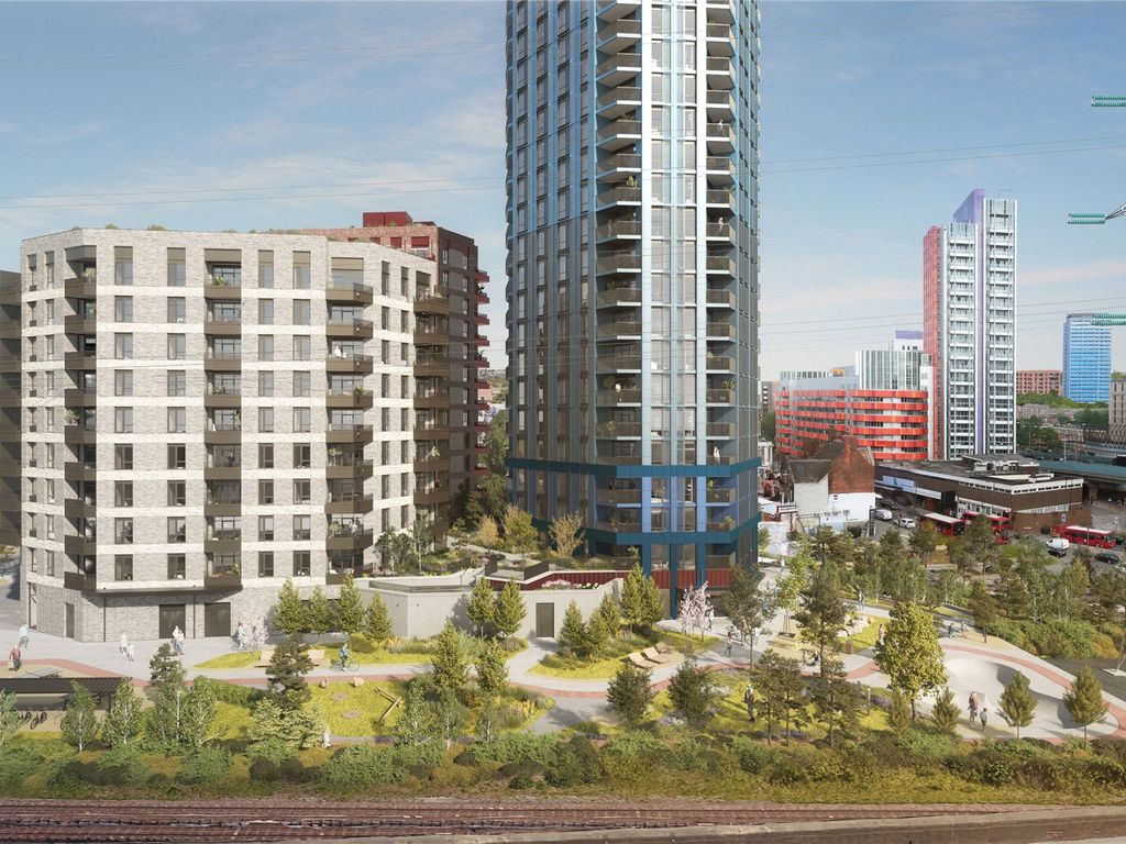 New home, 1 bed flat for sale in Cerulean Quarter, Manor Road, London ...