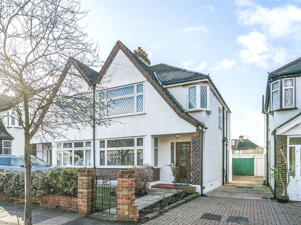 3 bed semidetached house for sale in Braemar Gardens, West Wickham BR4