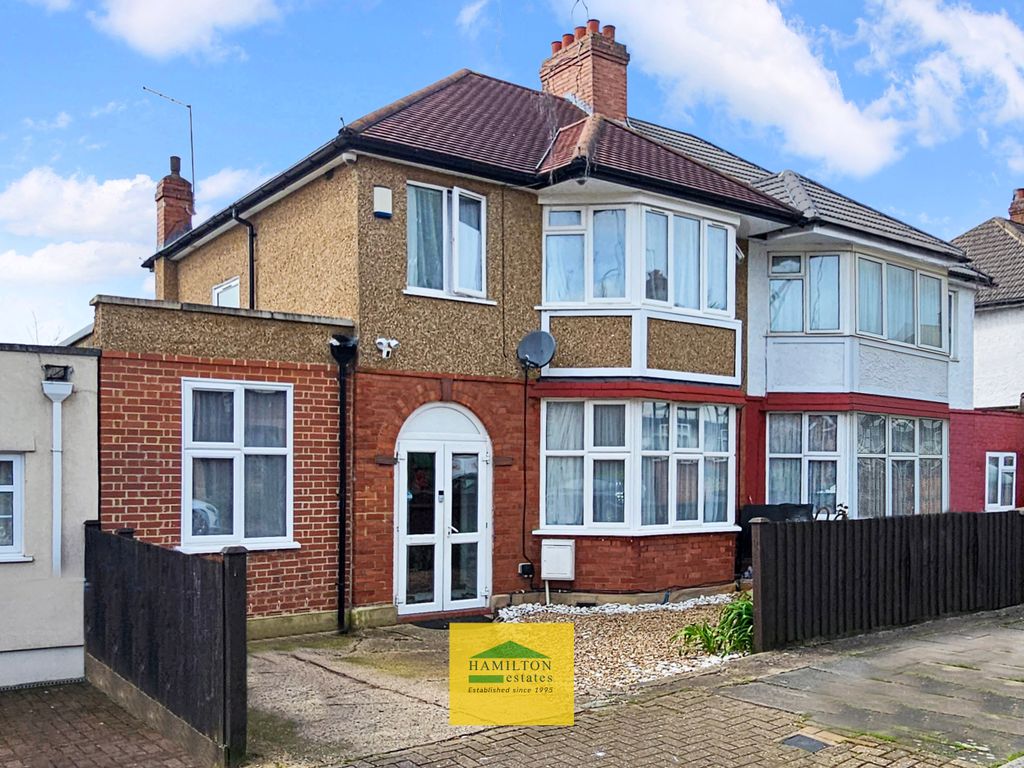 4 bed semidetached house for sale in Elmstead Avenue, Wembley HA9, £