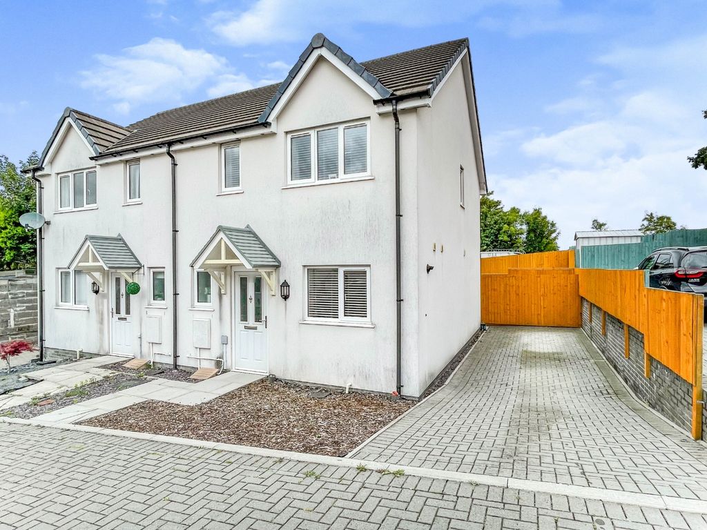 2 bed semidetached house for sale in Heol Newydd, Penlan, Swansea