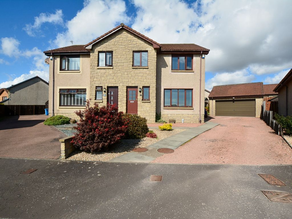 3 bed semidetached house for sale in Gardner Crescent, Leven KY8, £