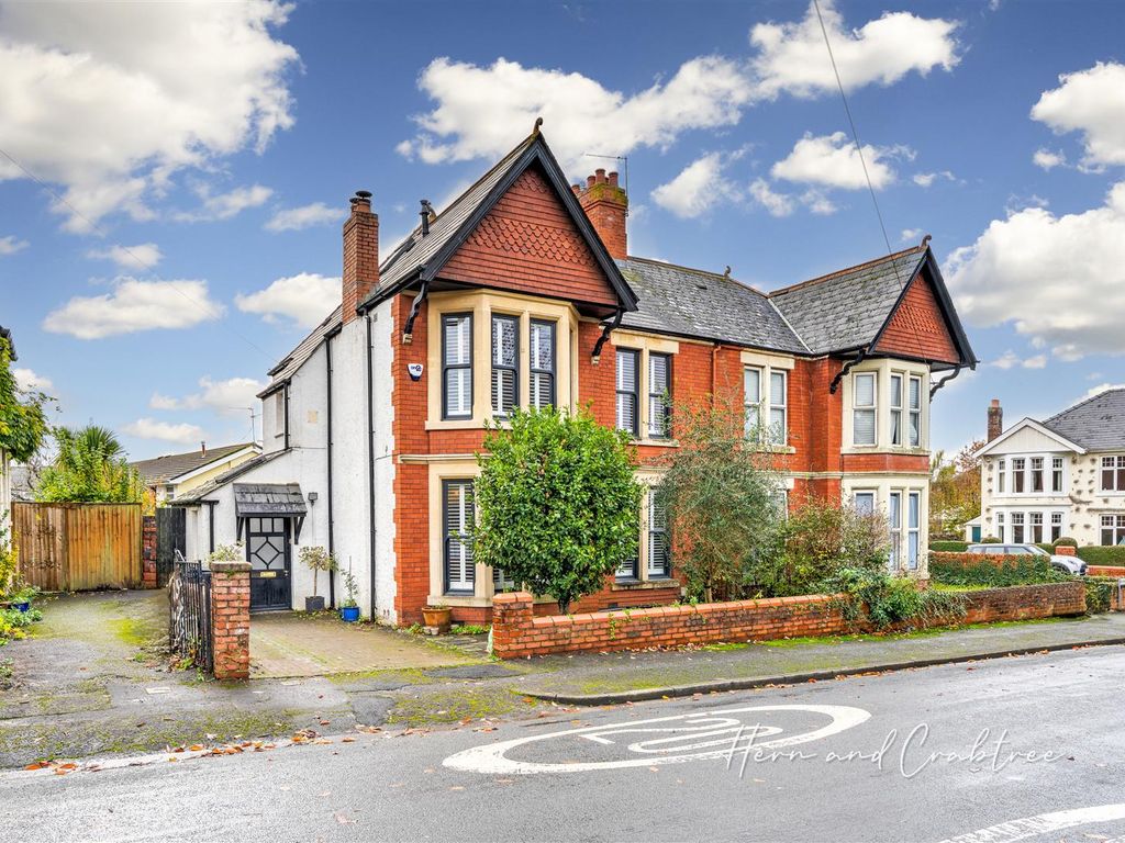 4 bed semidetached house for sale in Ovington Terrace, Llandaff