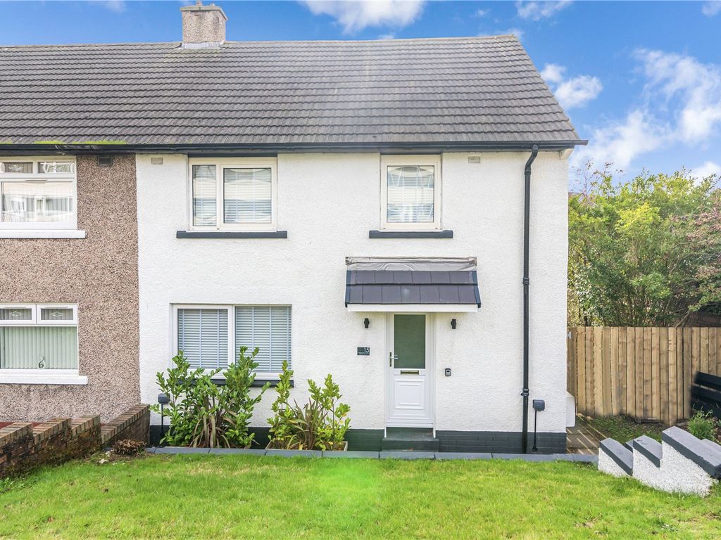 3 bed semidetached house for sale in Gleninver Road, Greenock