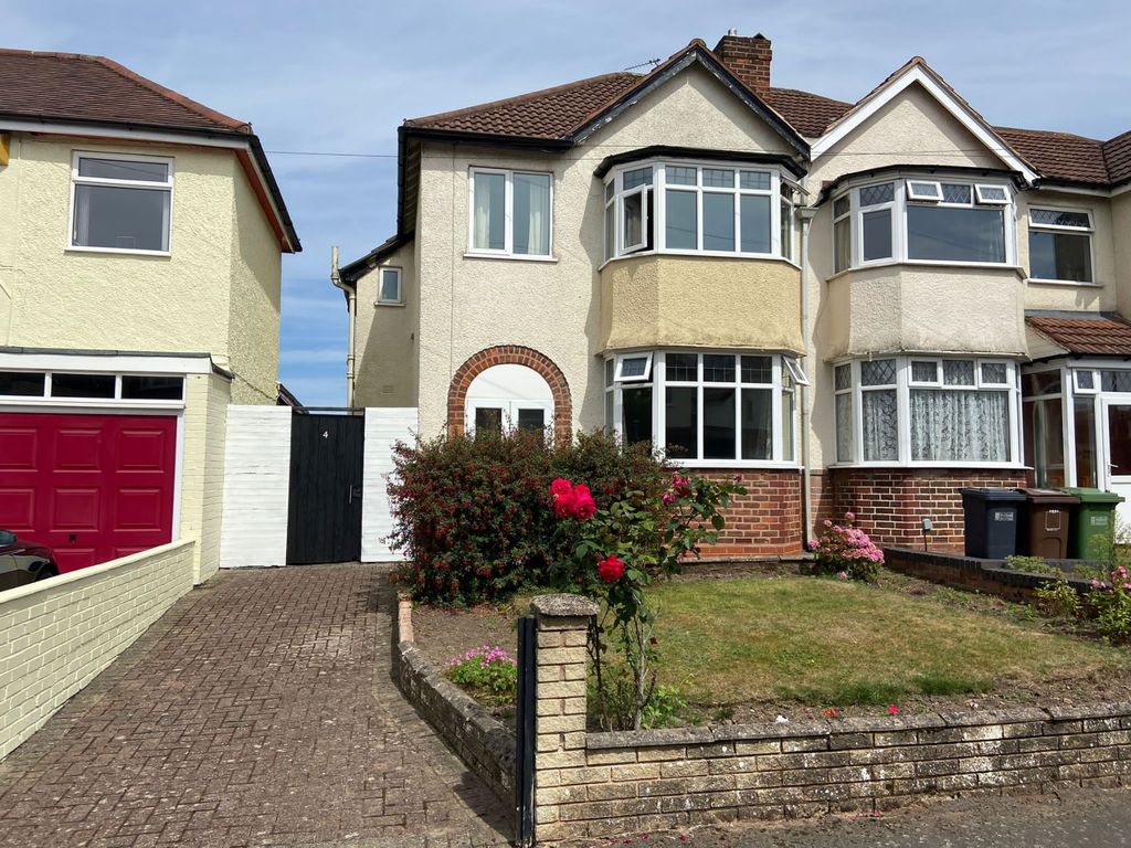 3 bed semidetached house for sale in Stanley Avenue, Shirley, Solihull