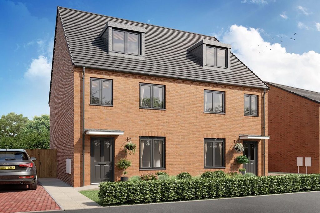New home, 3 bed town house for sale in "The Braxton Plot 22" at Ivy