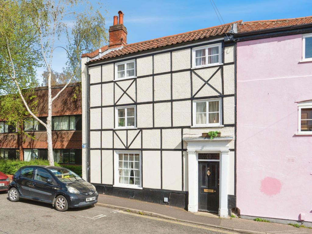 3 bed semidetached house for sale in Pottergate, Norwich, Norfolk NR2