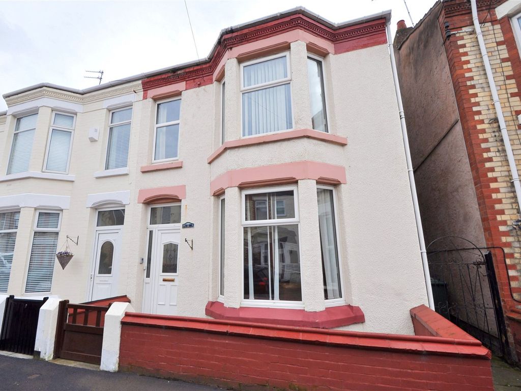 3 bed semidetached house for sale in Seaview Avenue, Wallasey CH45, £