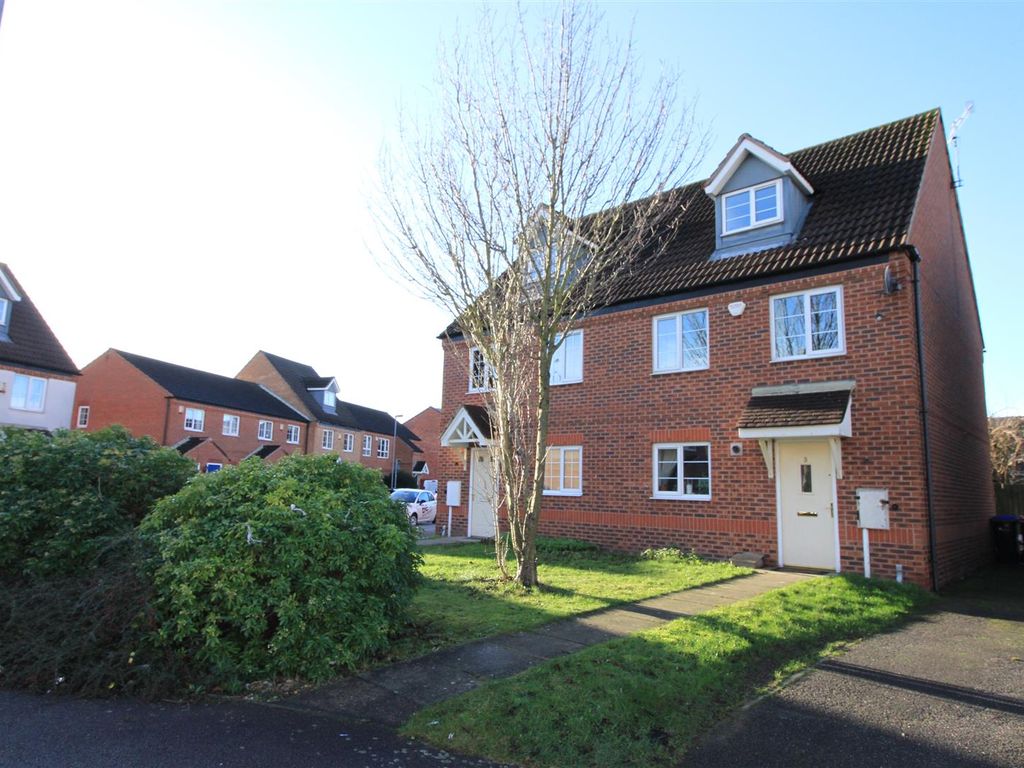 3 bed semidetached house to rent in Bodill Gardens, Hucknall