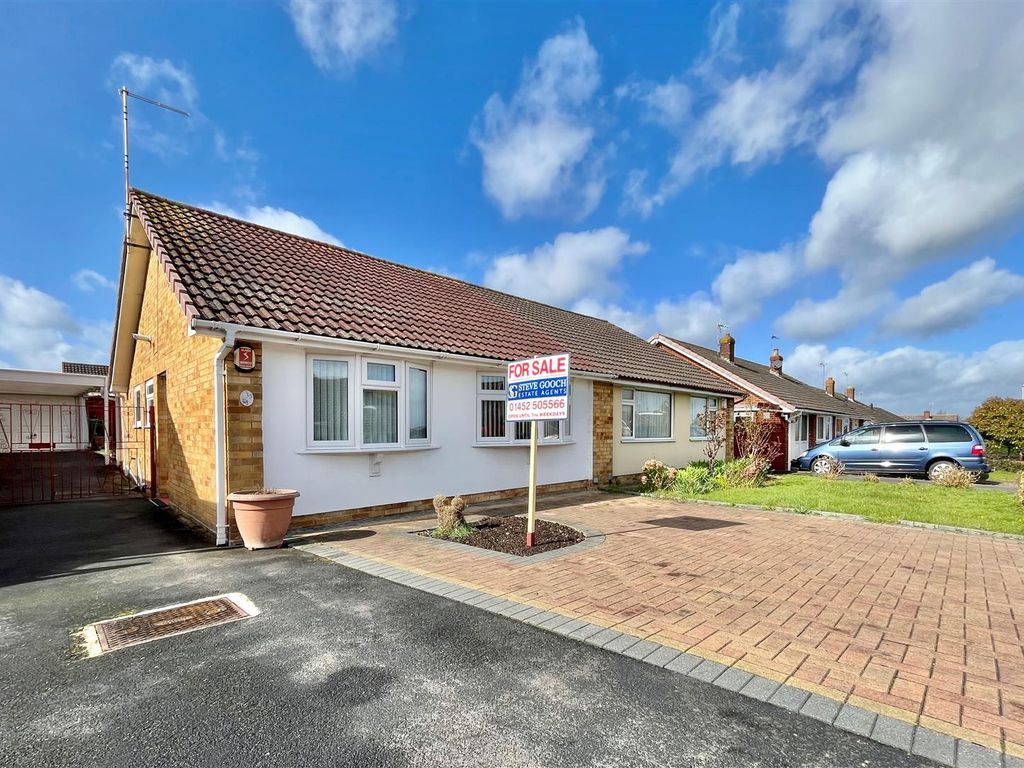2 bed semidetached bungalow for sale in Longleat Avenue, Tuffley