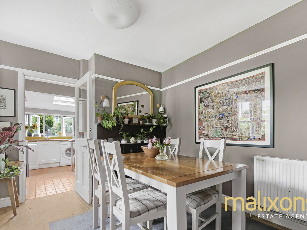 3 bed semidetached house for sale in Grove Road, Mitcham CR4, £575,000