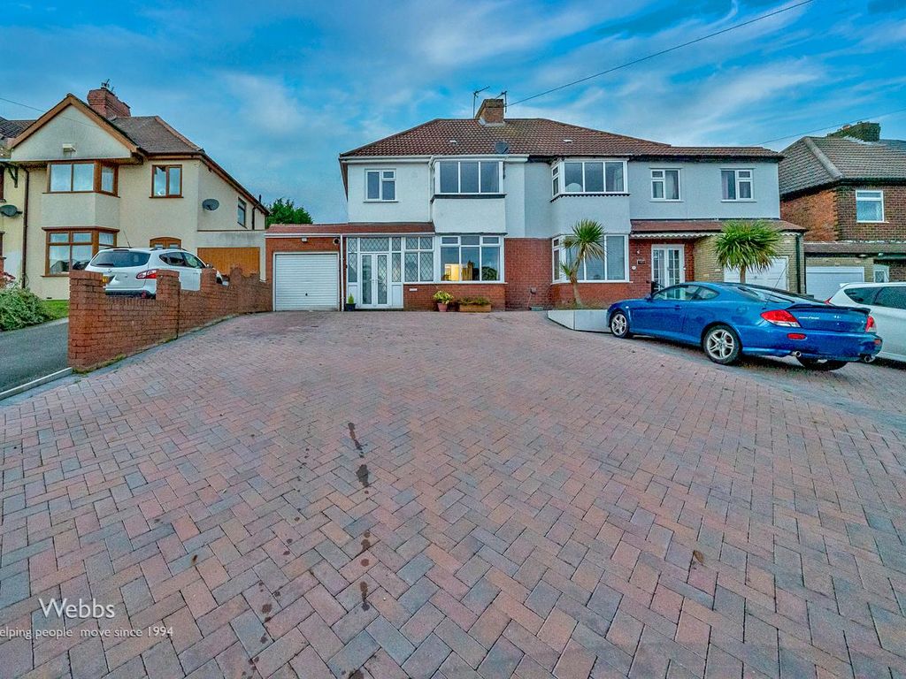 3 bed semidetached house for sale in Lichfield Road, Bloxwich, Walsall