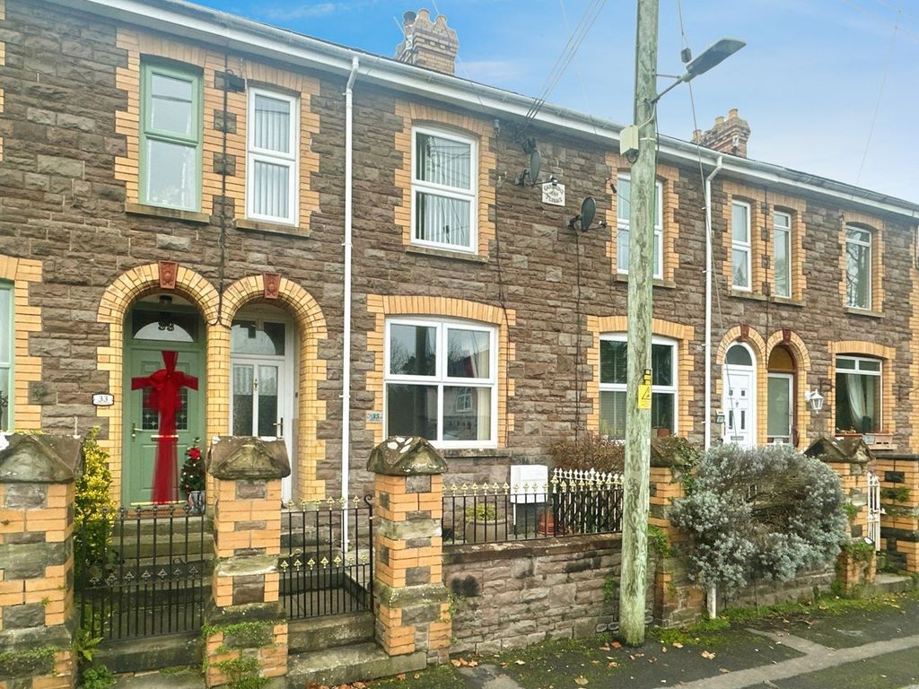 3 bed terraced house for sale in Albert Road, Abergavenny NP7, £315,000