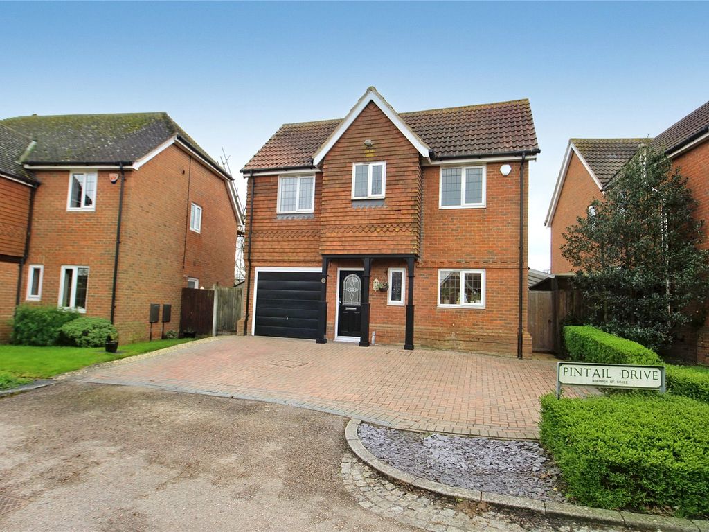 4 bed detached house for sale in Pintail Drive, Iwade, Sittingbourne