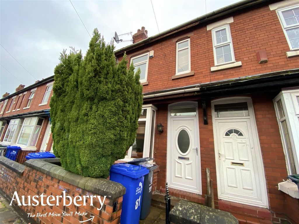 2 bed terraced house for sale in Hamilton Road, Normacot, Stoke On