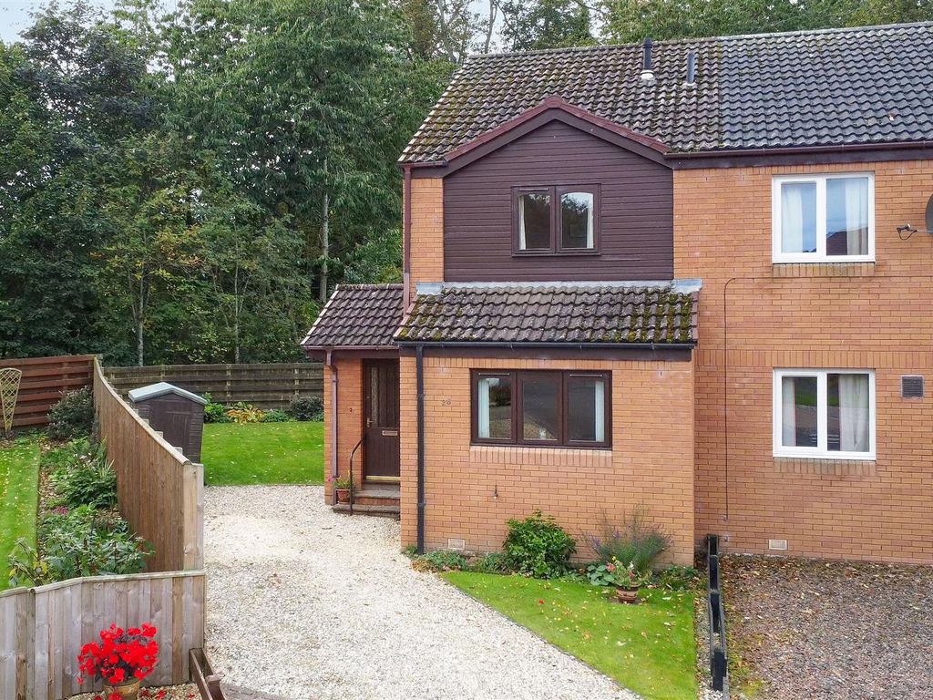 2 bed semidetached house for sale in Hendersyde Park, Kelso TD5, £