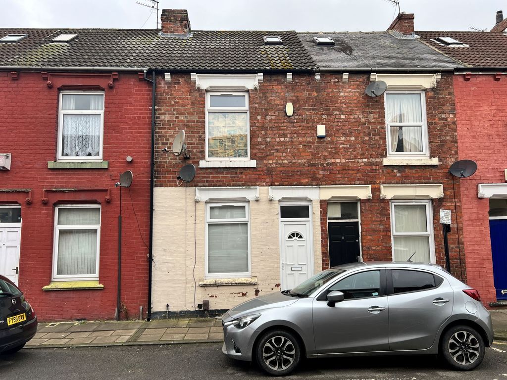 3 bed terraced house for sale in Percy Street, Middlesbrough TS1, £