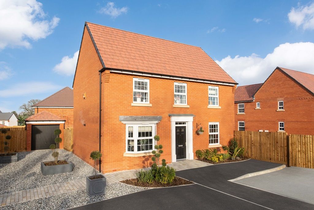 New home, 4 bed detached house for sale in "Avondale" at Pye Green Road