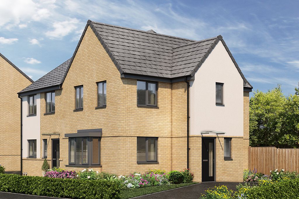 New home, 3 bed property for sale in "The Windsor" at Chamberlain Way