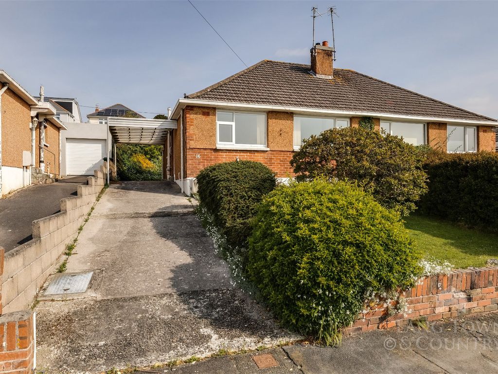 2 bed semidetached bungalow for sale in Green Park Road, Plymstock