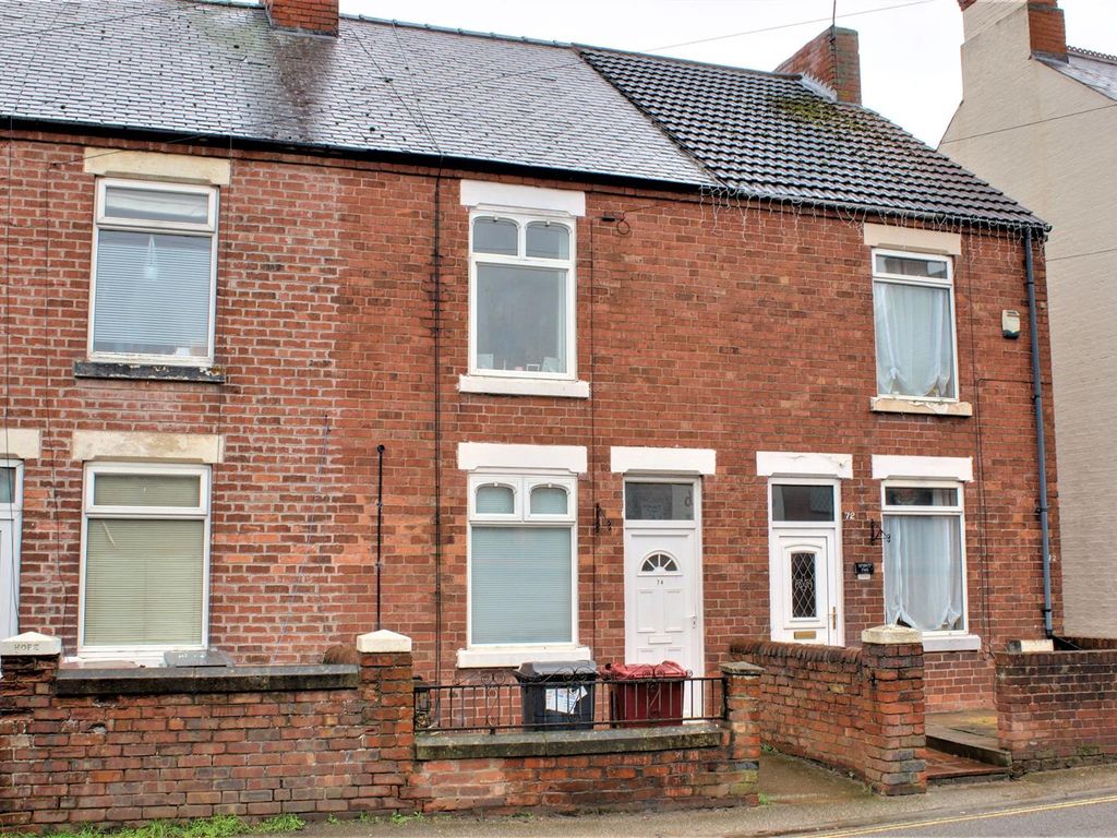 2 bed terraced house to rent in Welbeck Street, Whitwell, Worksop S80