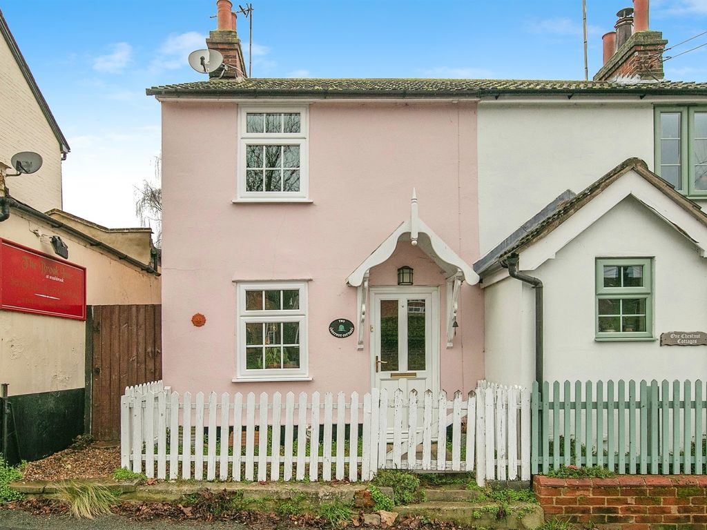 2 bed semidetached house for sale in Chestnut Cottages, Washbrook
