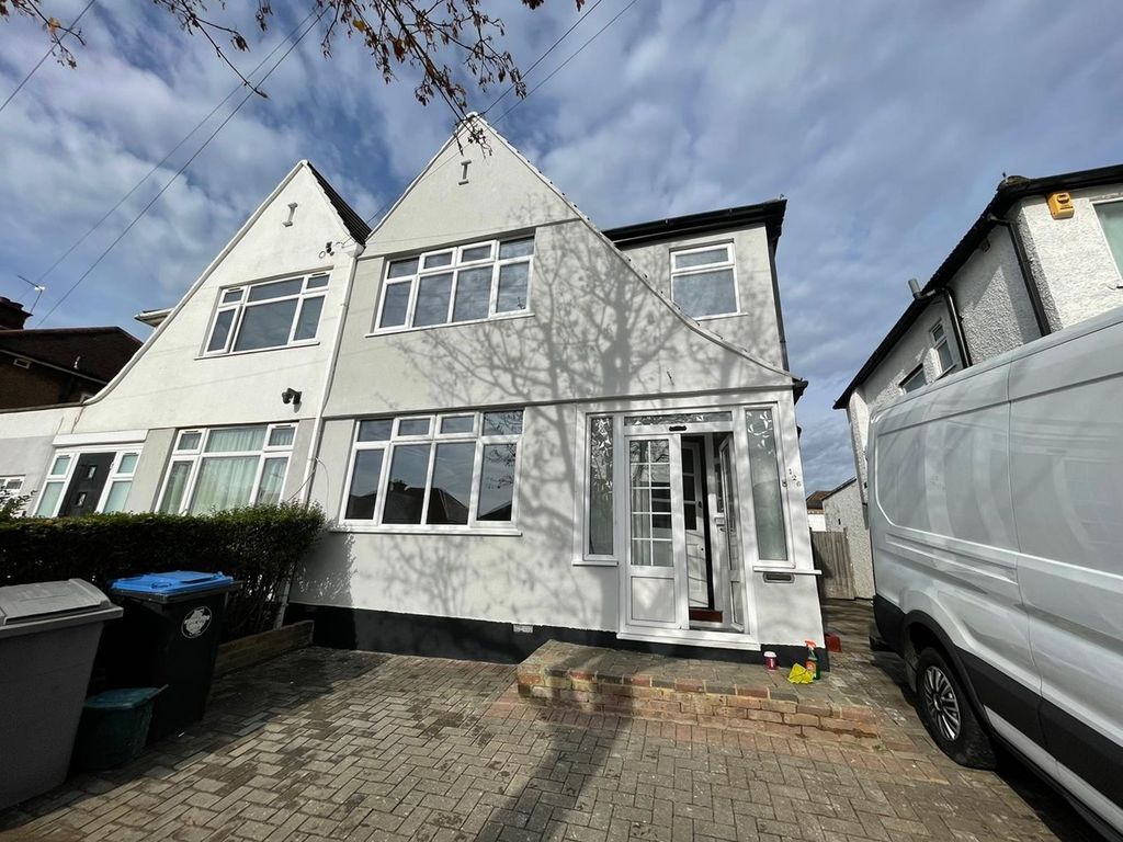 3 bed semidetached house to rent in Thirlmere Gardens, Wembley HA9, £