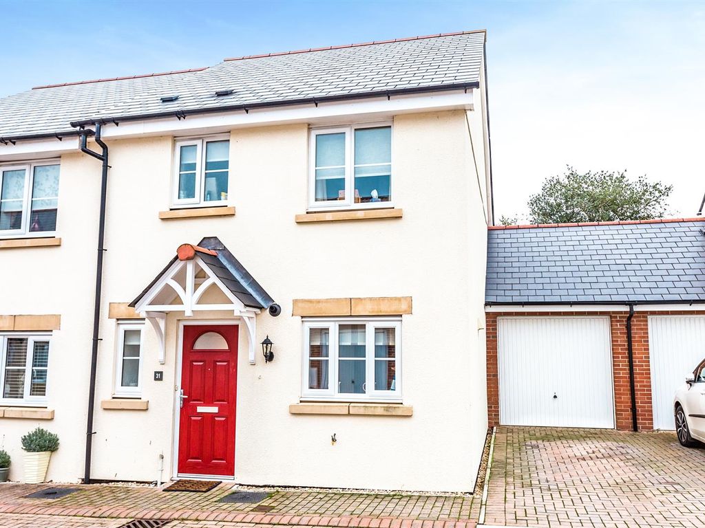 3 bed semidetached house for sale in Tigers Way, Axminster EX13 Zoopla