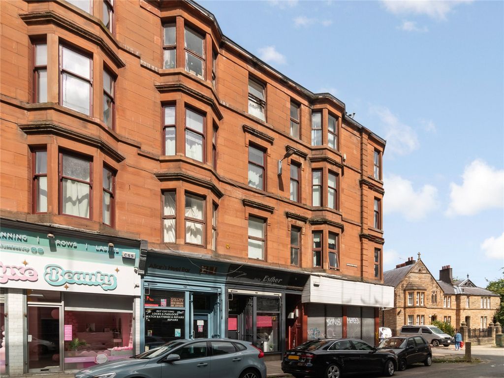 2 bed flat for sale in Langlands Road, Glasgow, Lanarkshire G51, £
