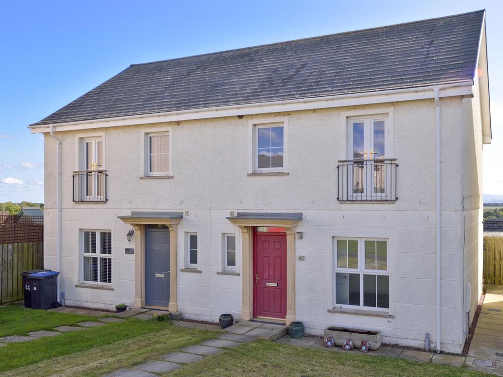 3 bed semidetached house for sale in Whitehall Road, Chirnside, Duns