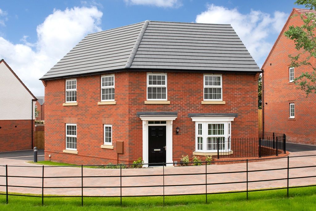 New home, 4 bed detached house for sale in "Ashtree" at Ellerbeck