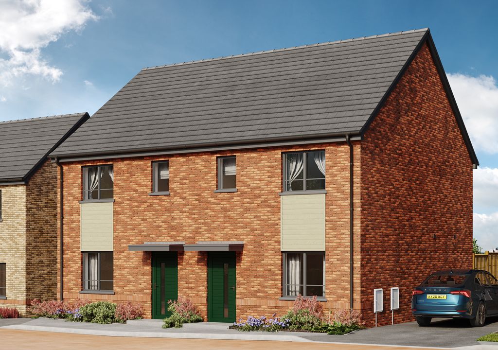 New home, 3 bed semidetached house for sale in Gorwydd Road, Swansea